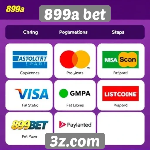 Métodos de pagamento oferecidos pelo 899a bet